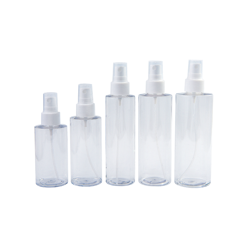 Plastic bottle with fine mist sprayer 30ml 50ml 100ml 120ml 150ml 200ml 250ml 500ml