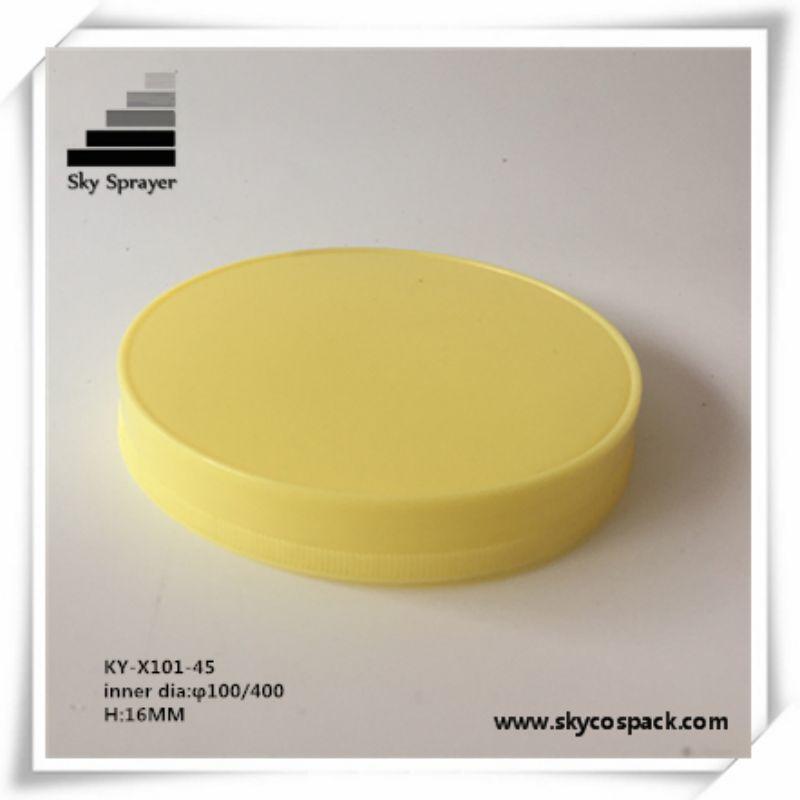 Hot Sell Yellow Screw Cap Plastic Cap For Jar