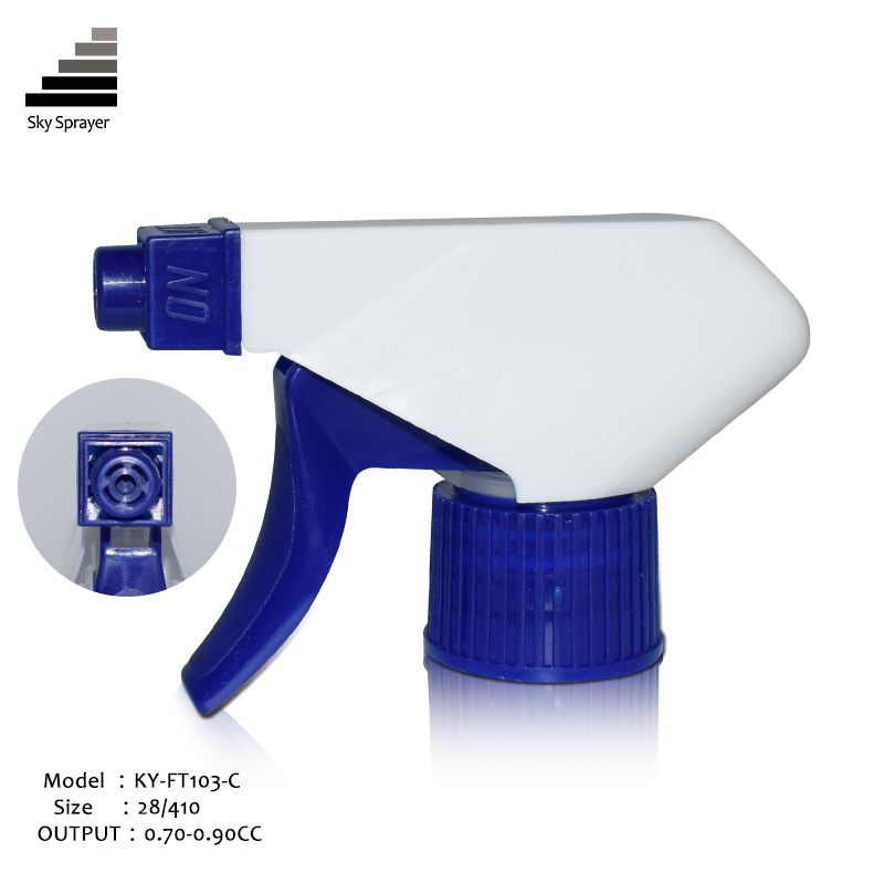 China manufacturer plastic bottle water cleaning trigger sprayer custom