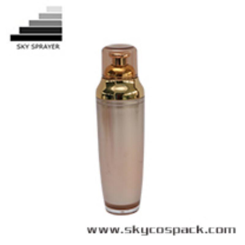 Customized Round Airless Lotion Pump Bottles for Skin Care Products