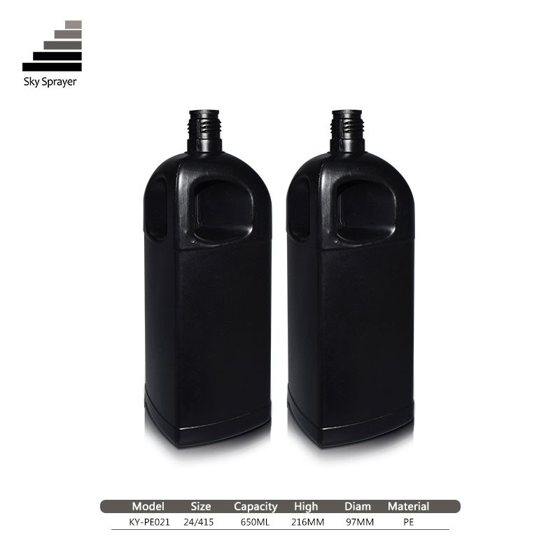 650ml cosmetic packaging PE foam bottle 