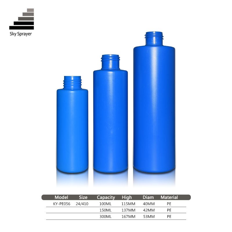 100ml 150ml 300ml cosmetic packaging PE foam bottle 