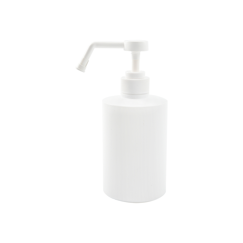 Long nozzle hand sanitizer lotion dispenser pump with three holes spray
