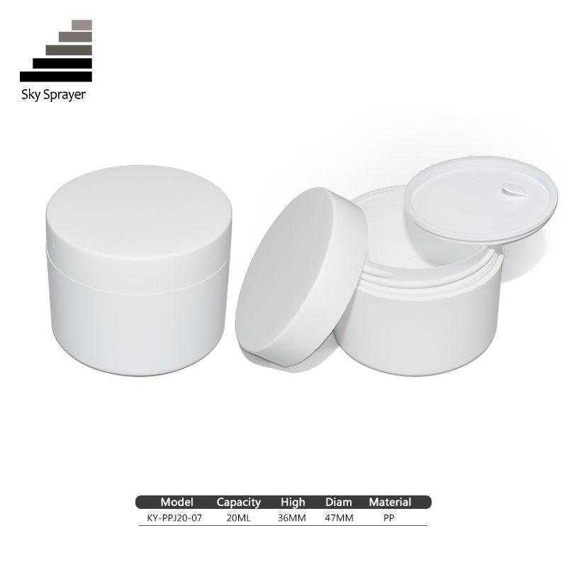 20ML Wholesale Plastic Cream Cosmetics Jars Containers