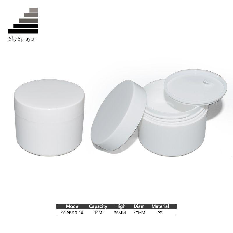 China Manufarture KY-PPJ10-10 10ml Airtight Cosmetic Plastic 