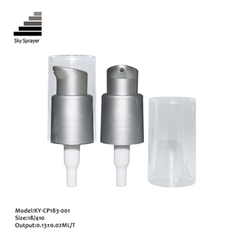 New Style Full Cap Plastic Cream Treatment Pump