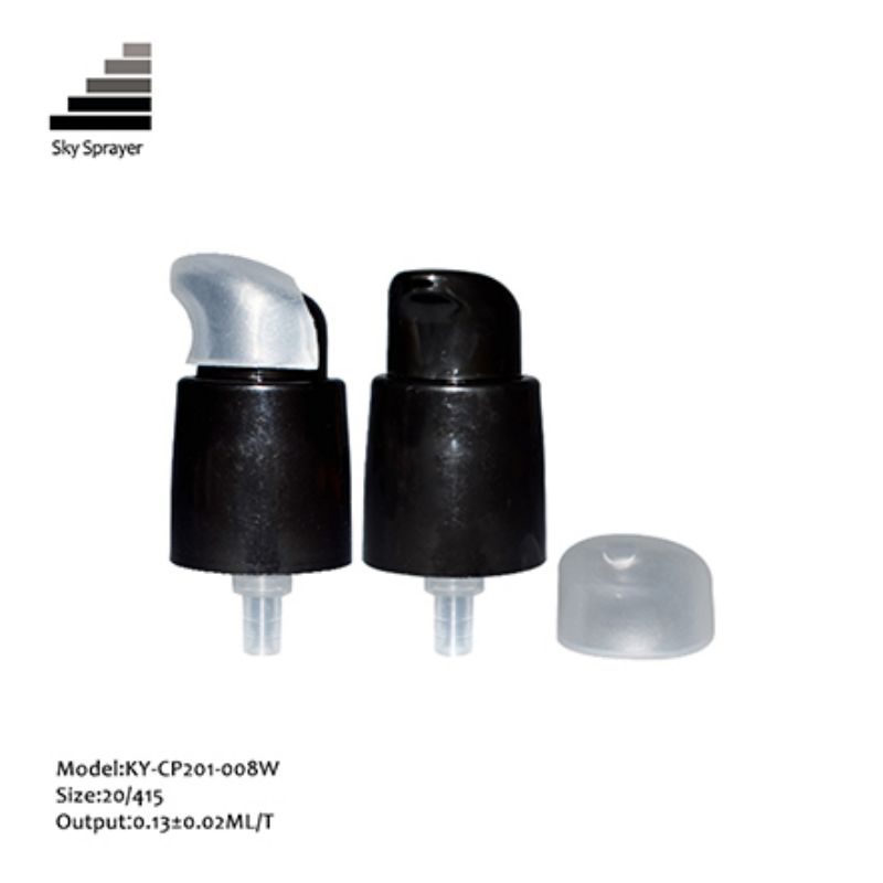 Half Cap Pump Cream Pump Cosmetic Bottle Pump