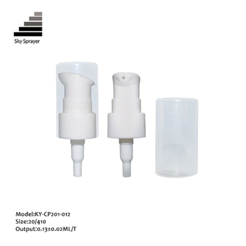 Hot Sell White Full Cap Cream Pump 