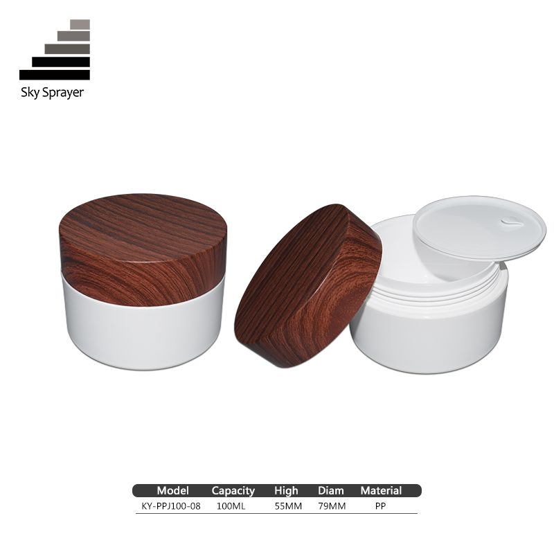 100ML PP Cream Plastic Container Jar