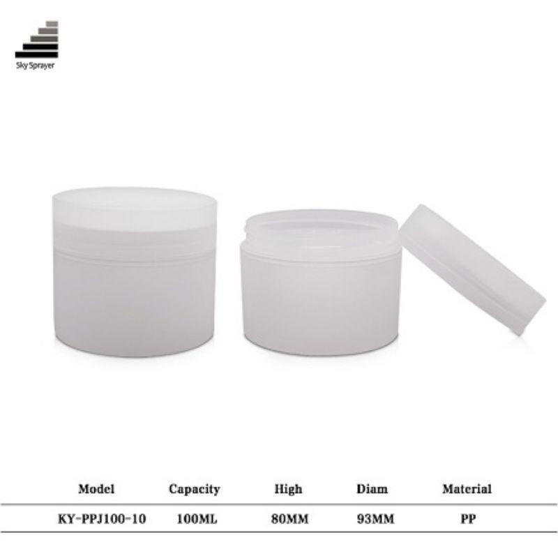 100ML PP Plastic Cosmetic Container Jar
