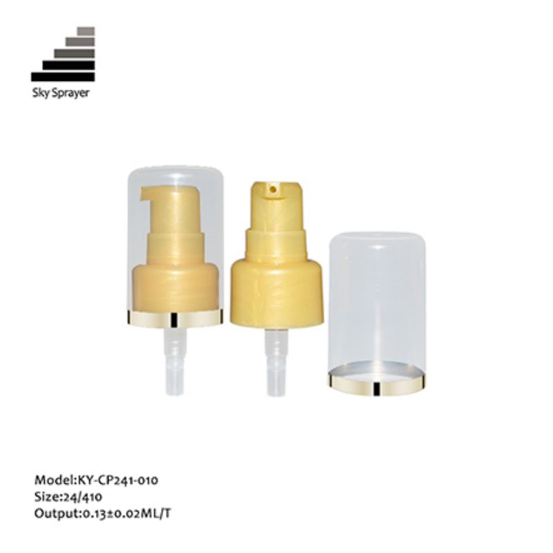 24/410 Ribbid Wall Cream Pump Cosmetic Pump