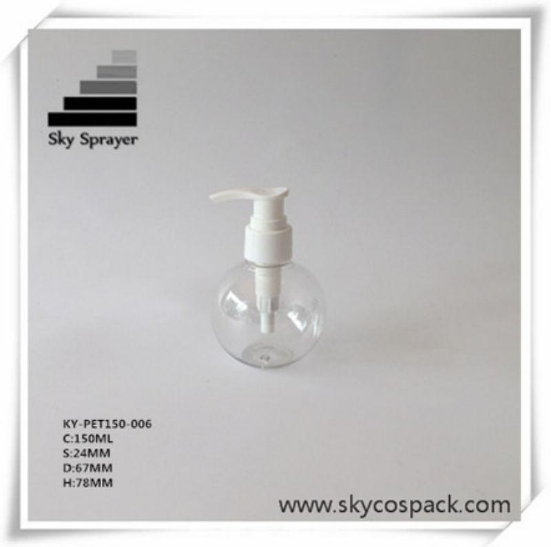 150ml cosmetic packaging container body  pet plastic bottle 