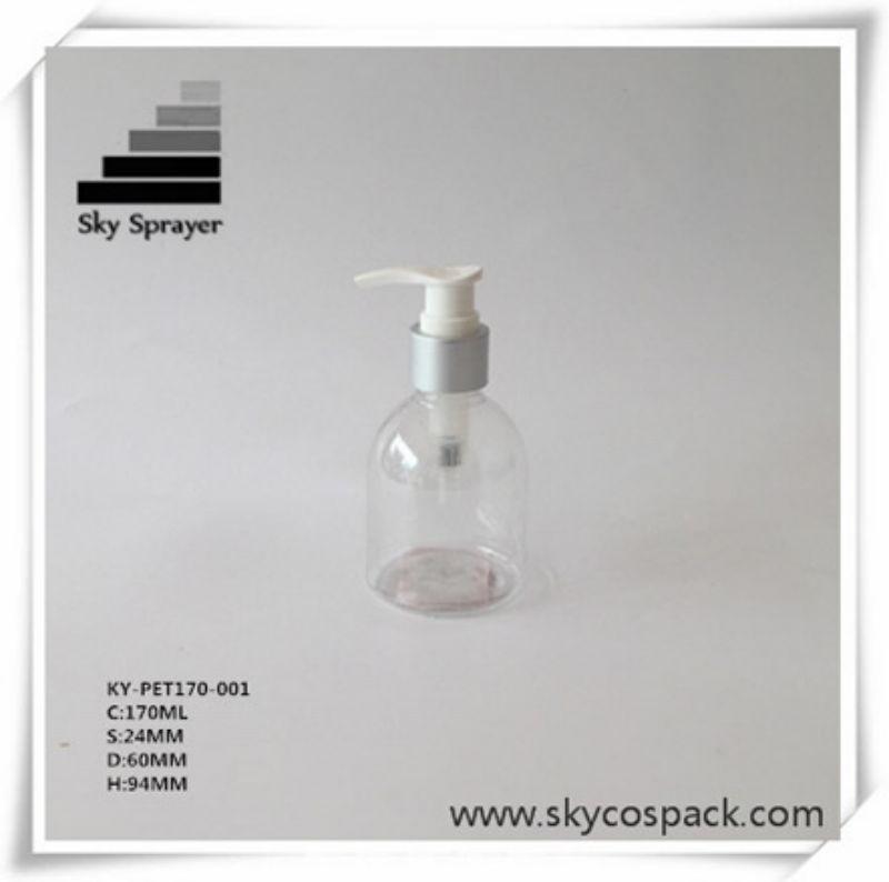 170ml cosmetic packaging container body  pet plastic bottle 