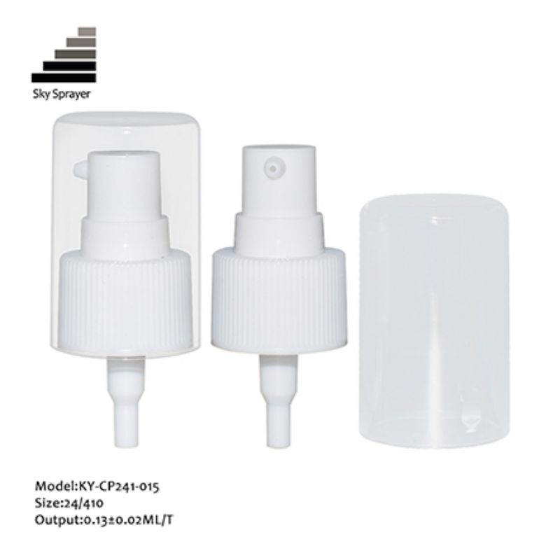 New Design White Full Cap Cream Pump