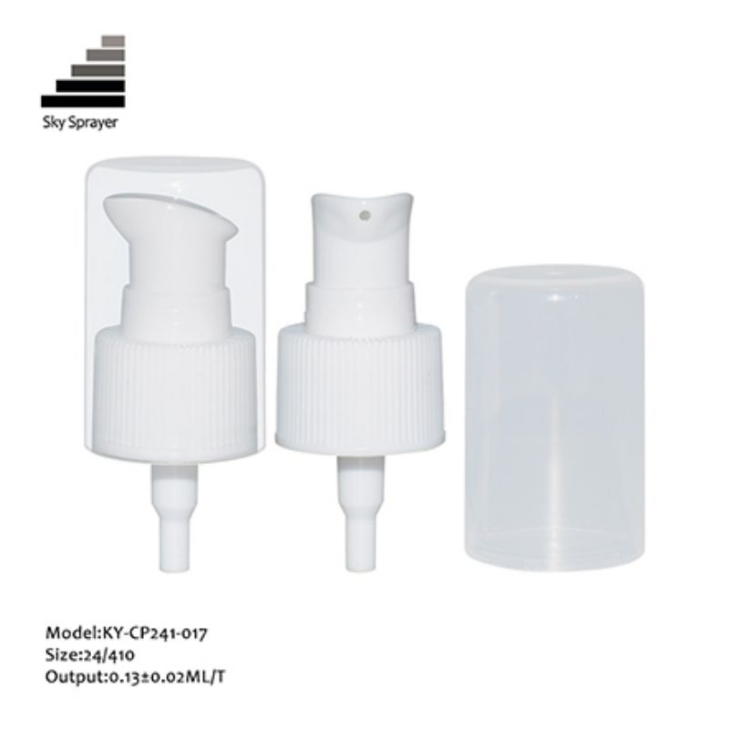 24/410 Full cap cream pump for cosmetic bottle