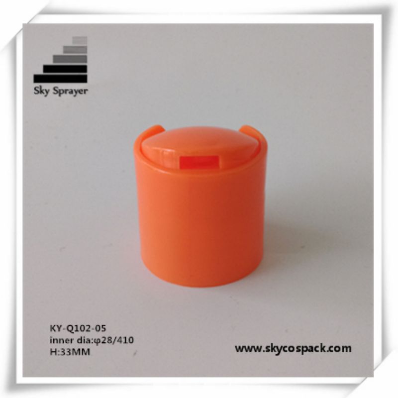 Disc Top Cap Smooth Wall Plastic Cap Plastic Cap
