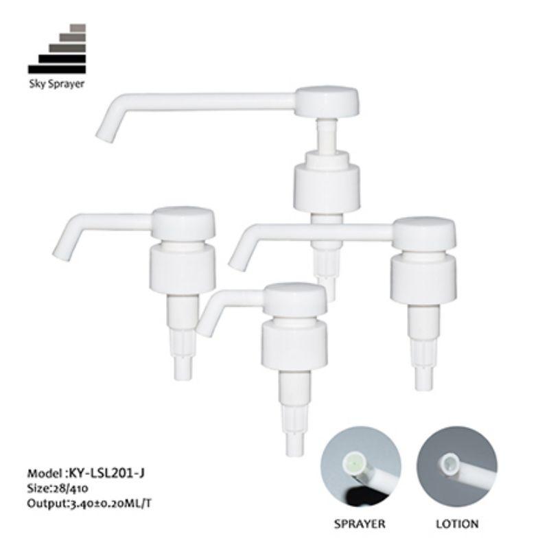 28/410 Plastic Long nozzle pump dispenser
