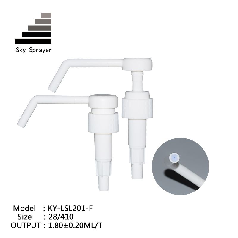 28/410 Plastic Long nozzle pump dispenser