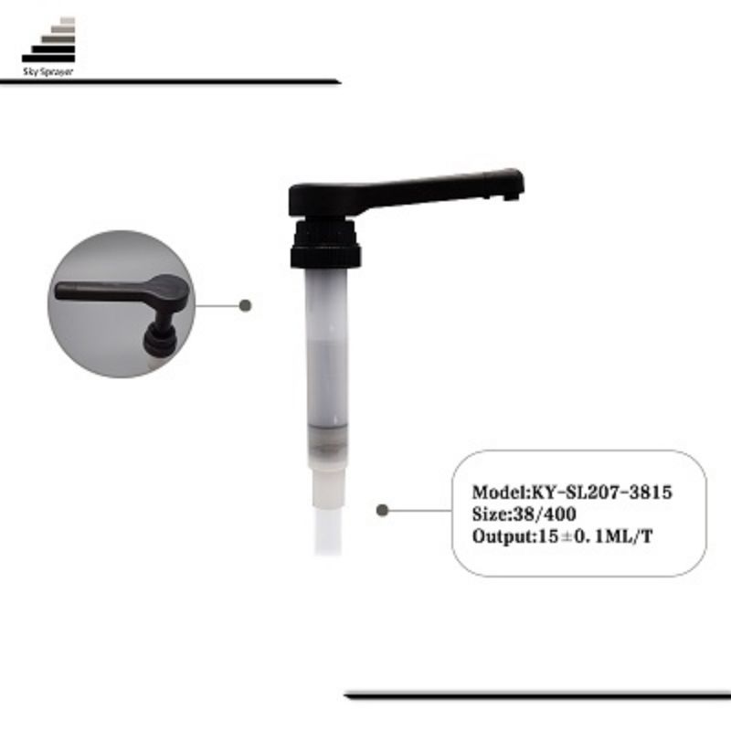 38/400 black food pump 