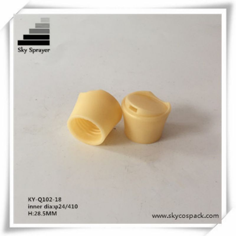 PP Disc Top Cap Plastic Cap For Shampoo Bottle 