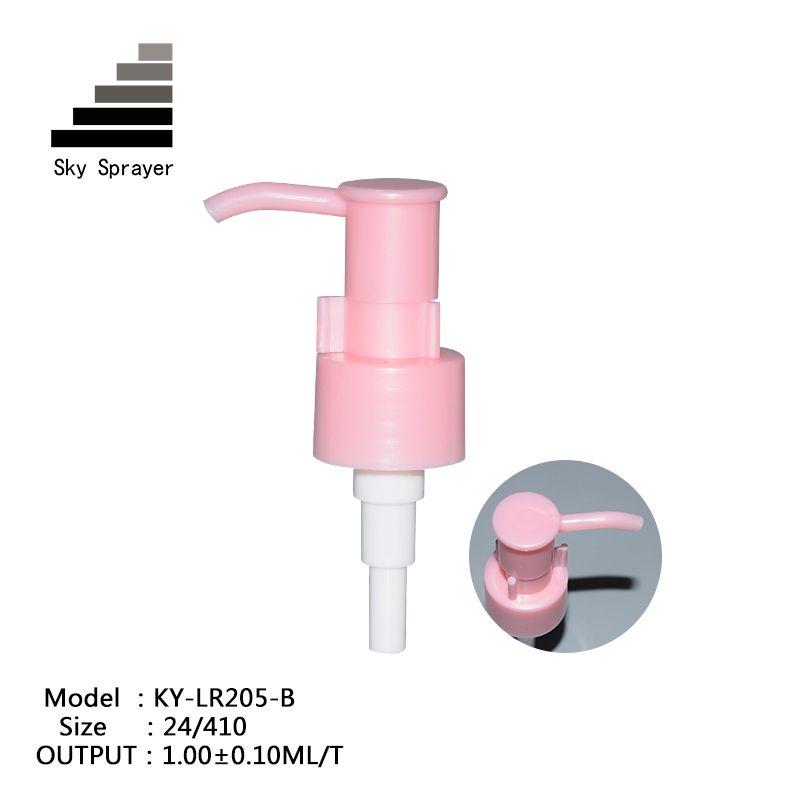 New model pink plastic lotion pump