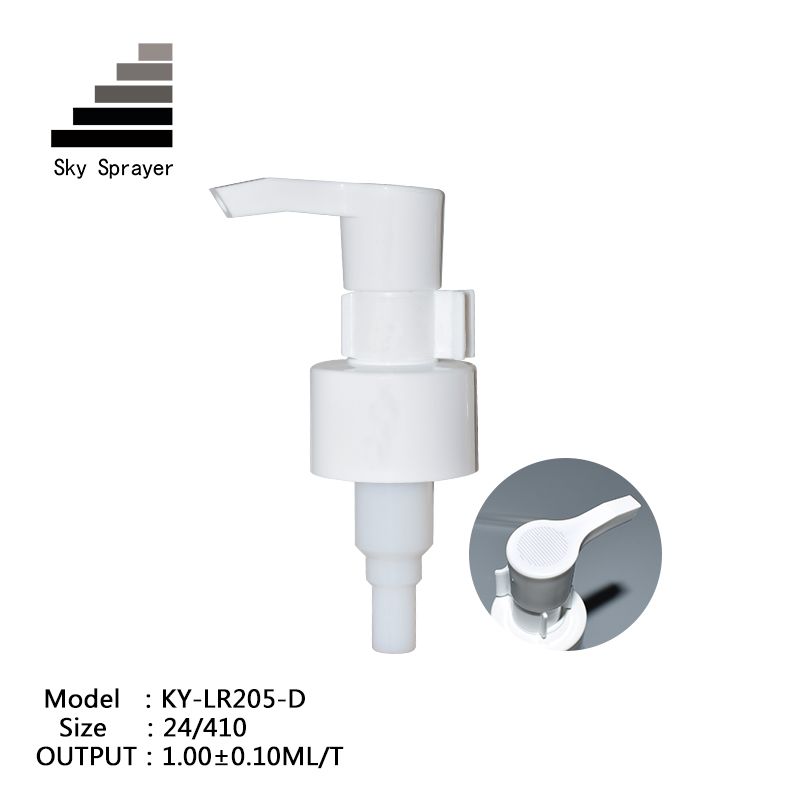24/410 white lotion pump 