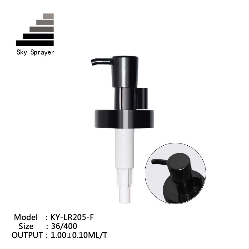 36/400 Black lotion pump