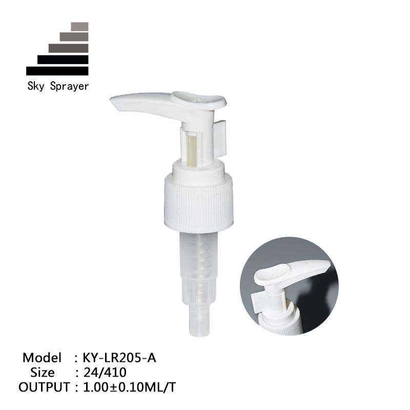 24410 white lotion pump dispenser
