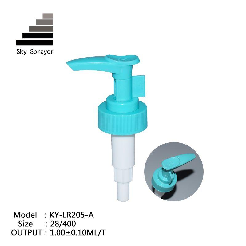 Blue lotion pump dispenser