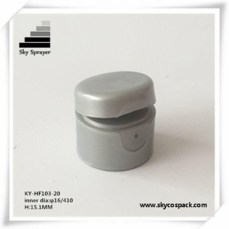16/410 Smoth Wall Plastic Flip Top Cap For Bottle