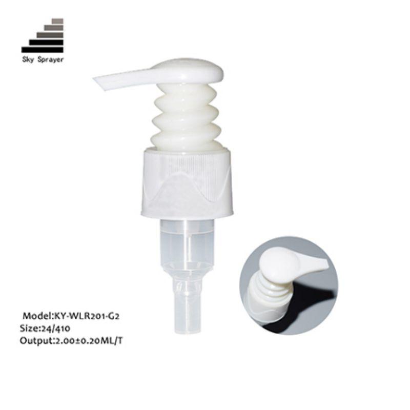 24/410 plastic white lotion pump 
