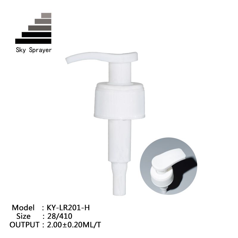 White PP Plastic Pump Lotion Pump