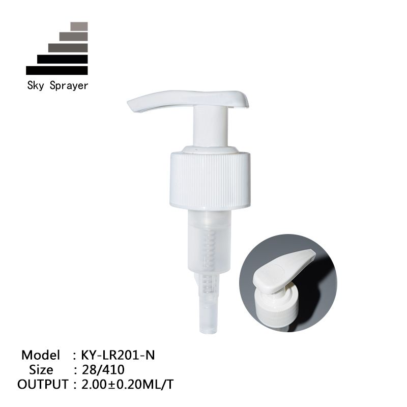 New Design PP Plastic White Lotion Pump
