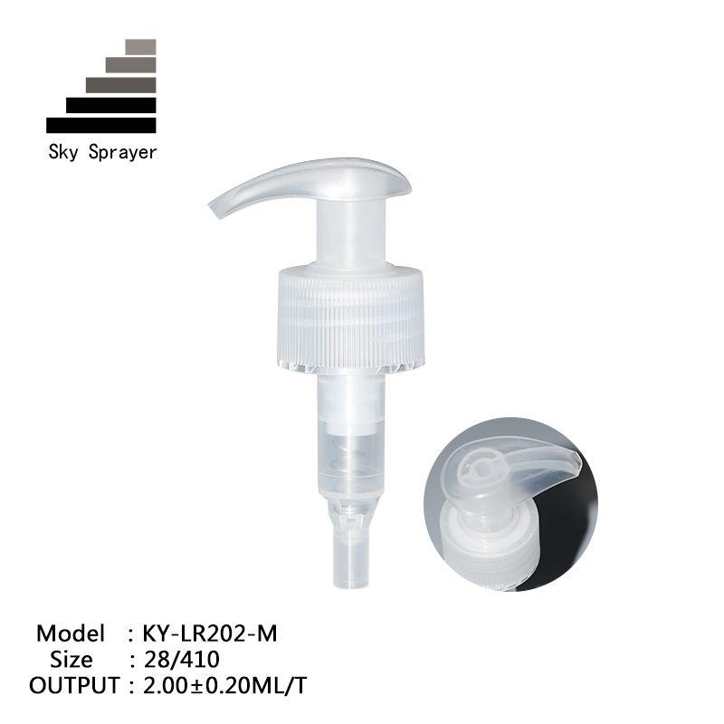 24/410 Transparent Smooth Wall Lotion Pump