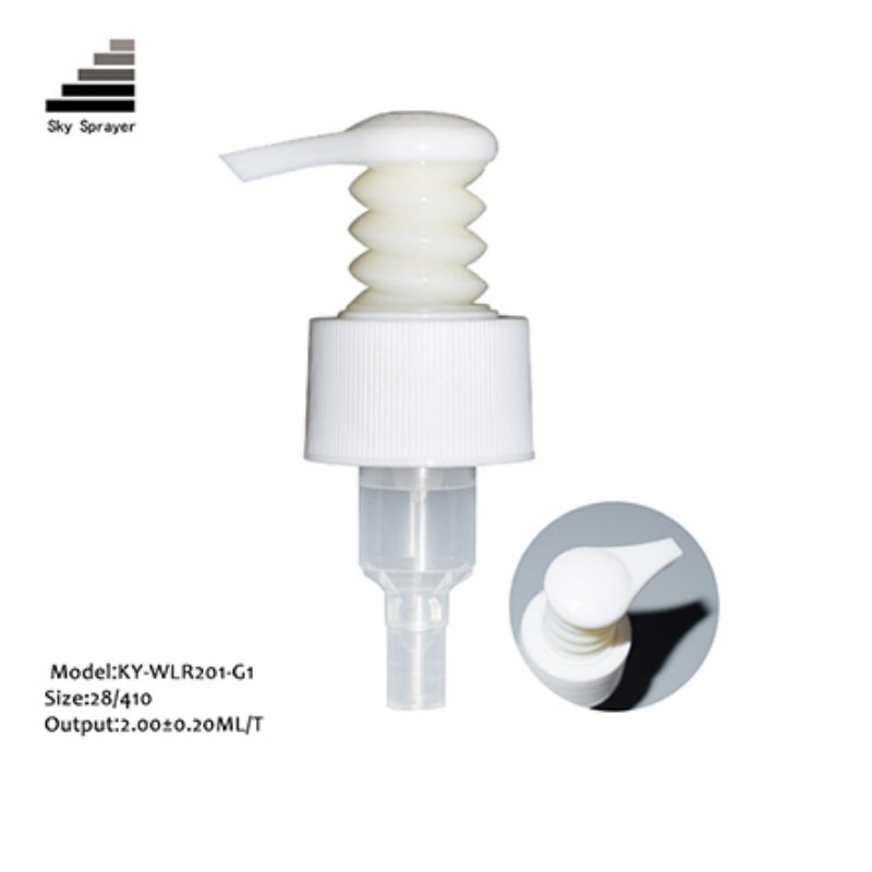 white special model lotion pump