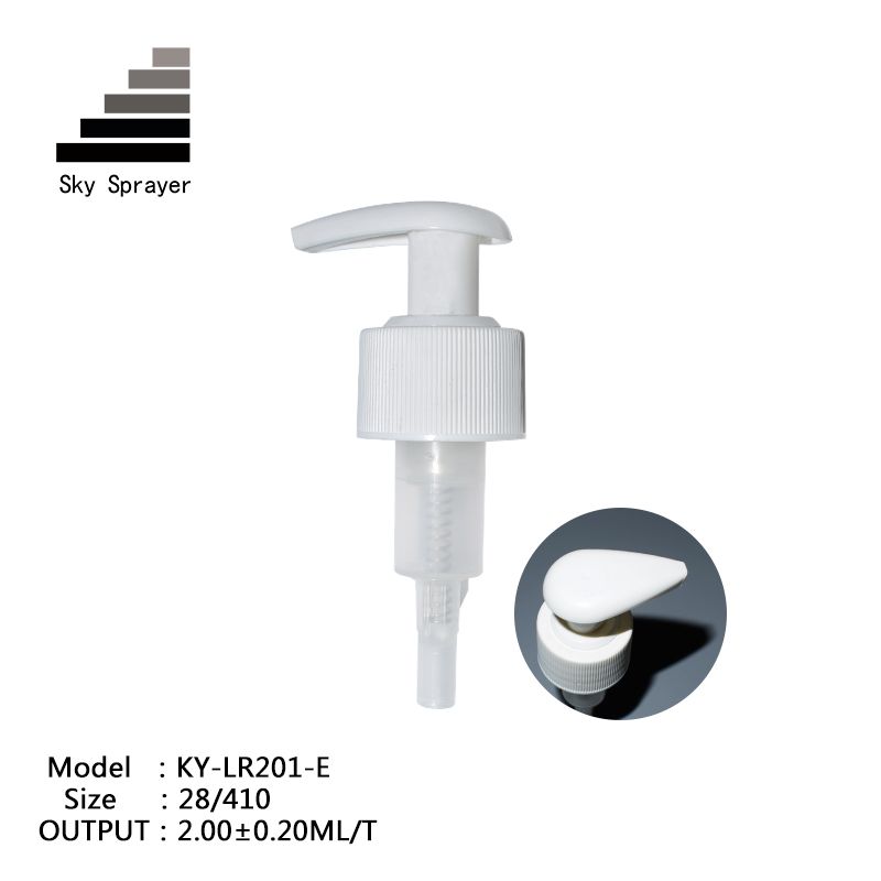 28/410 white lotion pump 