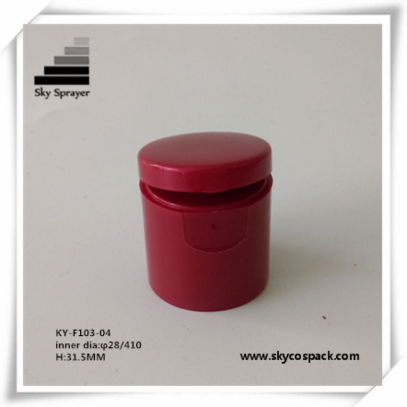 PP Cosmetic Plastic Cap Flip Top Cap