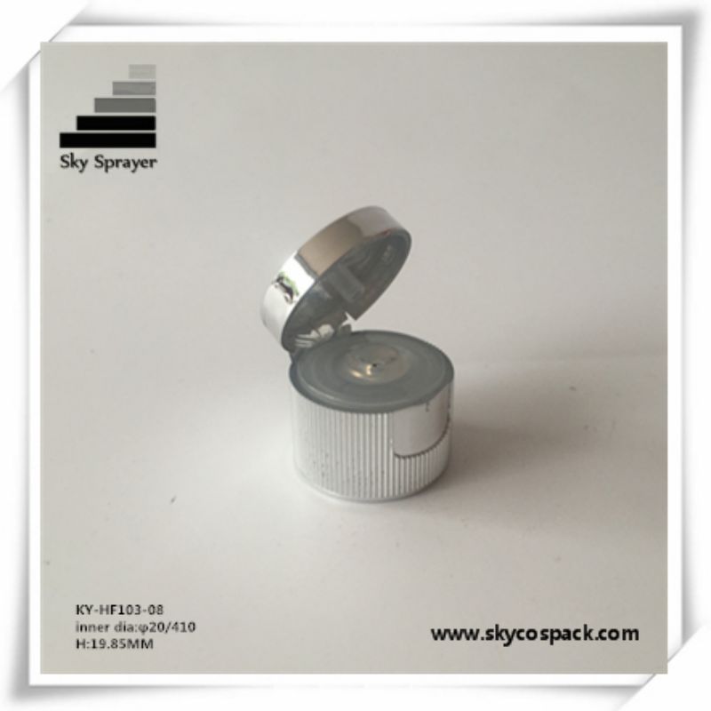 20/410 Ribbid Wall Plastic Flip Top Cap For PET Bottle