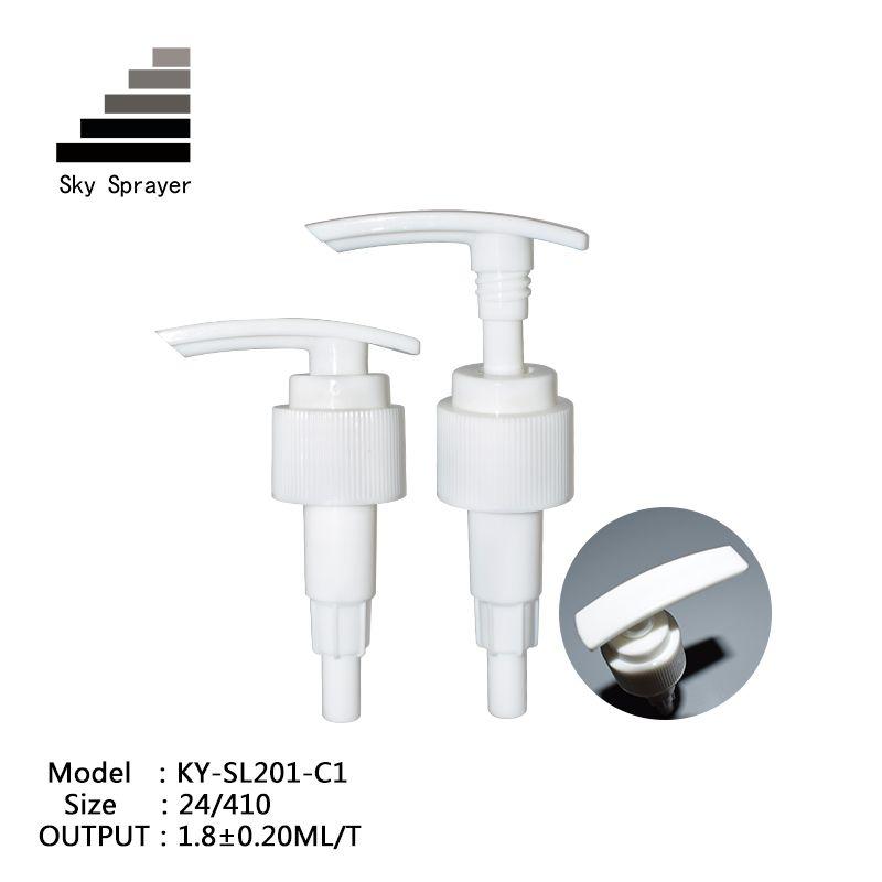 Good Quality 28/410 PP Plastic Black Dispenser Lotion Pump for Cosmetic Bottle