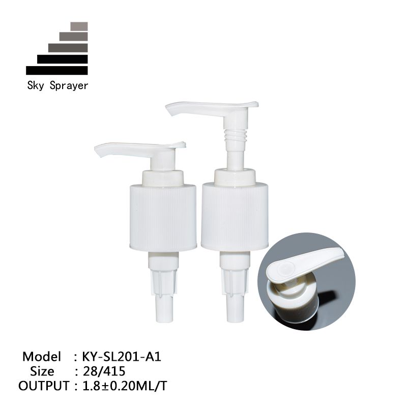 28415 white lotion pump dispenser