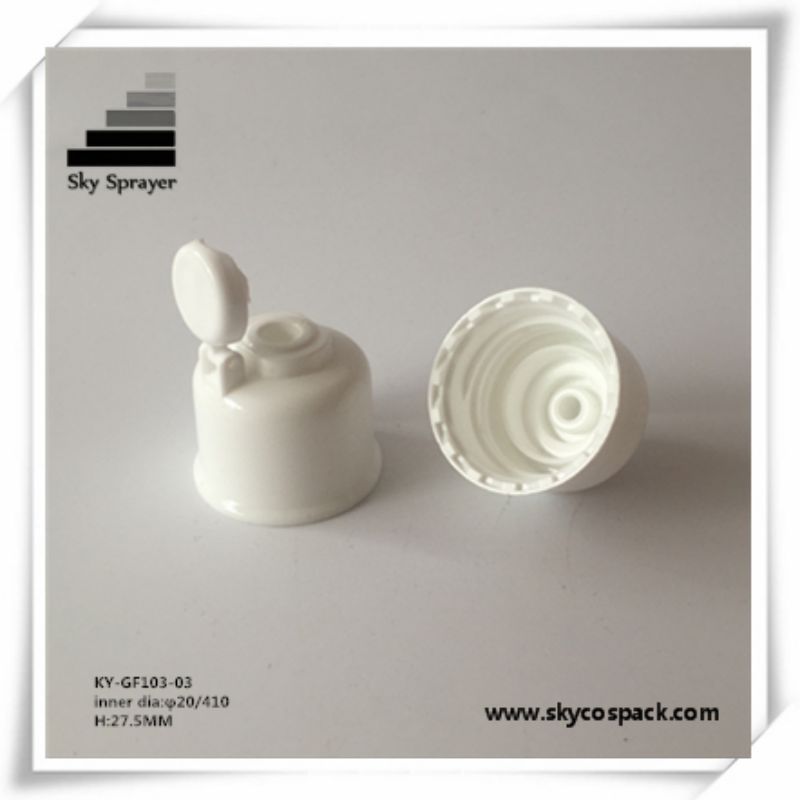 Hot Sale White PP Plastic FlipTop Cap