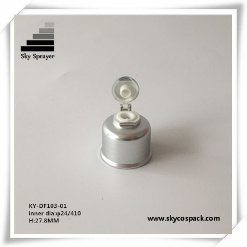 24/410 Plastic Flip Top Cap For Cosmetic Bottle