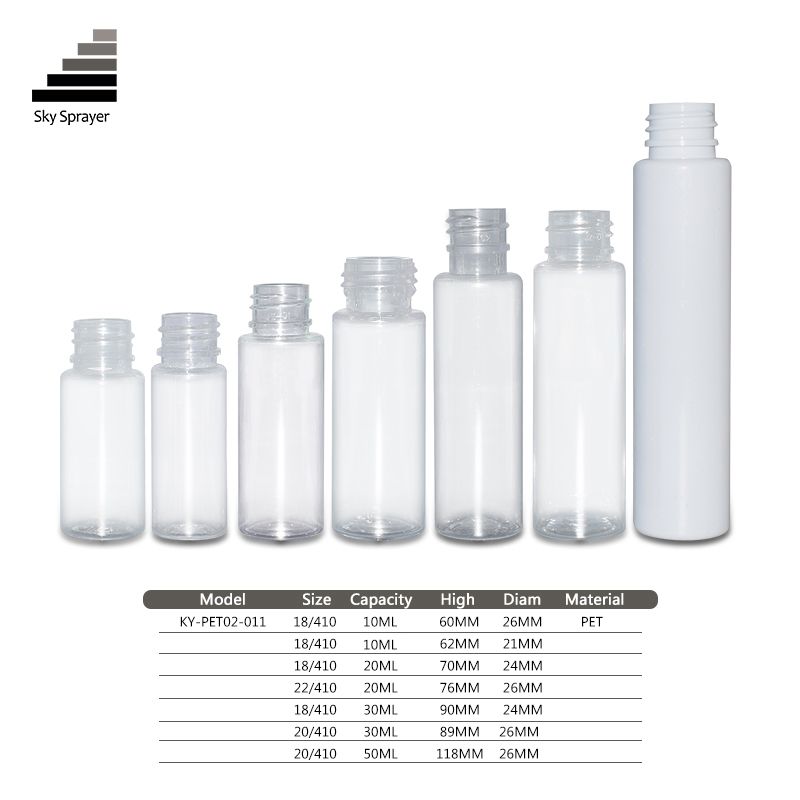 Plastic Bottle Manufacturer Suppliers Custom Wholesale  PET  Empty Plastic Bottles