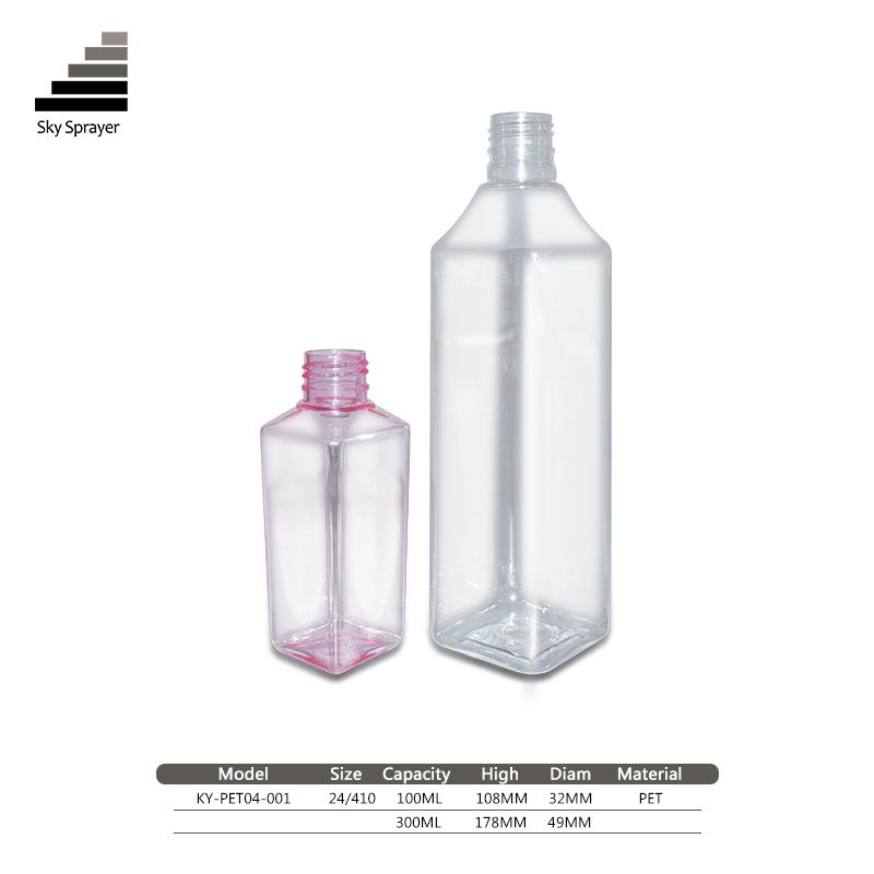 Plastic Bottle Manufacturer Suppliers Custom Wholesale  PET  Empty Plastic Bottles
