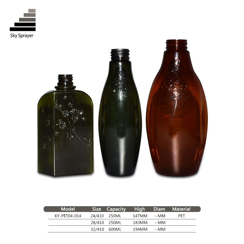 Plastic Bottle Manufacturer Suppliers Custom Wholesale  PET  Empty Plastic Bottles