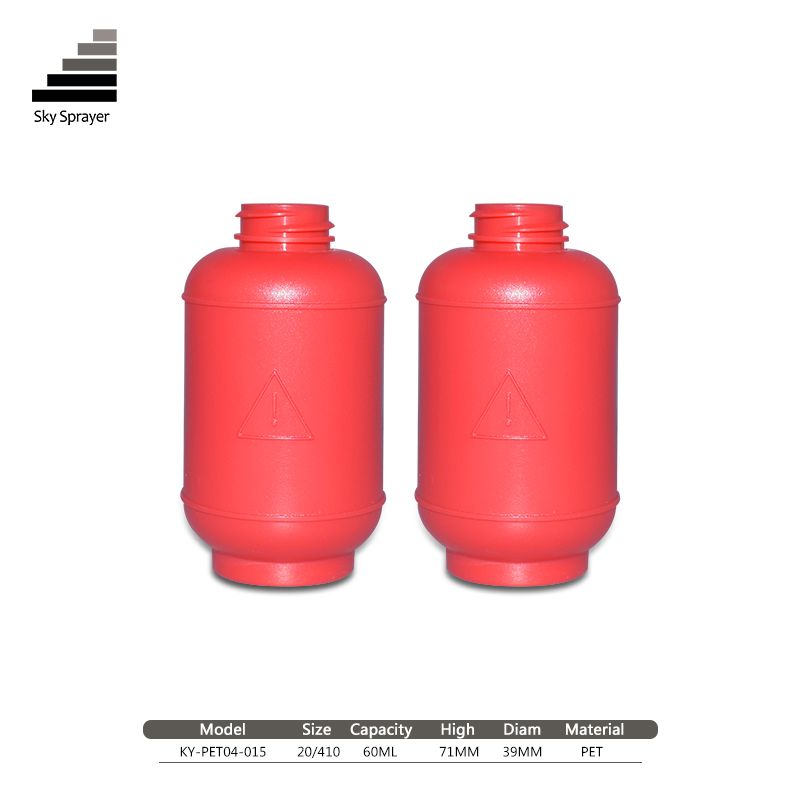 60ML Plastic Bottle Manufacturer Suppliers Custom Wholesale  PET  Empty Plastic Bottles