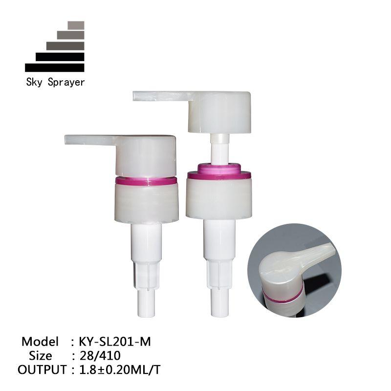 PP plastic lotion pump with different color