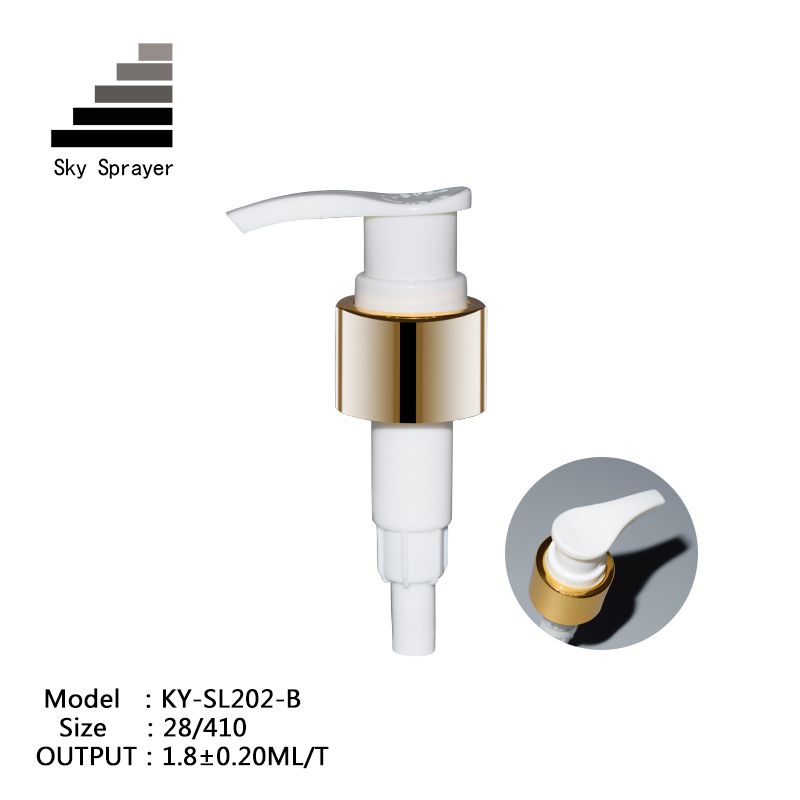 PP Plastic Classic Dispenser Empty Lotion Bottles Pump