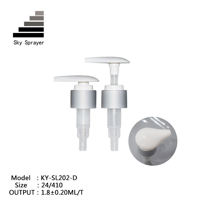 28410 silver lotion pump for liquid