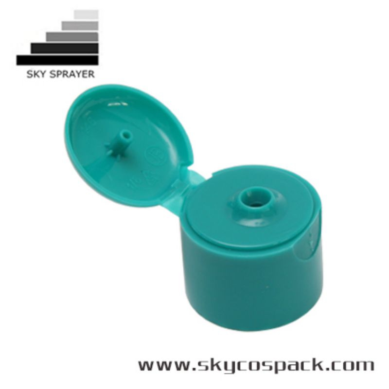 Hot Sale Green Plastic Cap Flip Top Cap